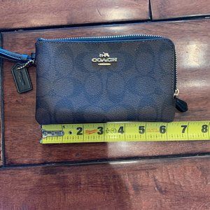 Coach Double Zip Wrislet